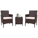 Amazon.com : Flamaker 3 Pieces Patio Furniture Set Outdoor Furniture