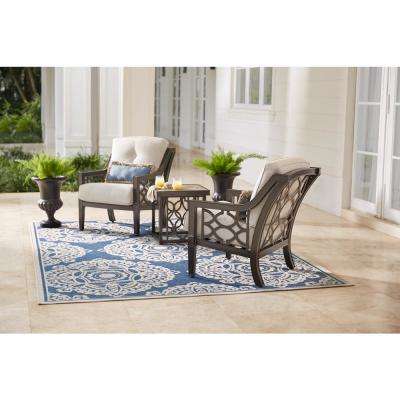 White - Patio Conversation Sets - Outdoor Lounge Furniture - The