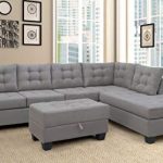 Amazon.com: Merax. Sofa 3-Piece Sectional Sofa with Chaise and