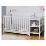 Storkcraft Steveston 4-in-1 Convertible Crib And Changer With Drawer