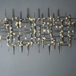 Contemporary Metal Wall Art Modern And Contemporary Abstract Metal