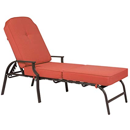 Amazon.com: Best Choice Products Outdoor Chaise Lounge Chair W