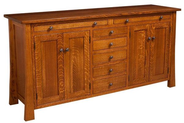 Solid Wood Grant Sideboard from DutchCrafters Amish Furniture