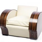 Art Deco South African Macassar Club Chair / Armchair u2013 Le Deco Style