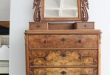 Antique Chest of Drawers with Mirror for sale at Pamono