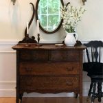 Antique Chest Of Drawers With Mirror Antique Chest Of Drawers Brown
