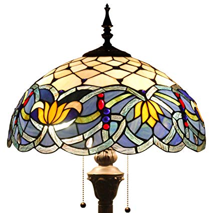Amazon.com: WERFACTORY Tiffany Style Floor Standing Lamp 64 Inch