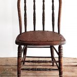 Primitive Antique Spindle Back Chair, Urban Farmhouse, Kitchen