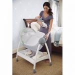 Portable Baby Bassinet and Diaper Changer Station with Canopy and