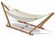 Amazon.com : Portable 100% Cotton Baby Hammock with Natural Wooden