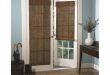Roman Fruitwood Bamboo French Patio Door Shade | Home Decor - My