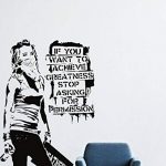 Amazon.com: Banksy Wall Decals Decor Vinyl Sticker LM1206: Home