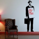 0% interest in people from Banksy on your wall? It´s possible!
