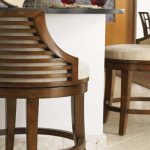Appealing Bar Stool With Arms And Back Swivel Stools Backs Regard To