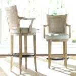 Bar Chairs With Arms Swivel Bar Stool With Arms Leather Bar Stools
