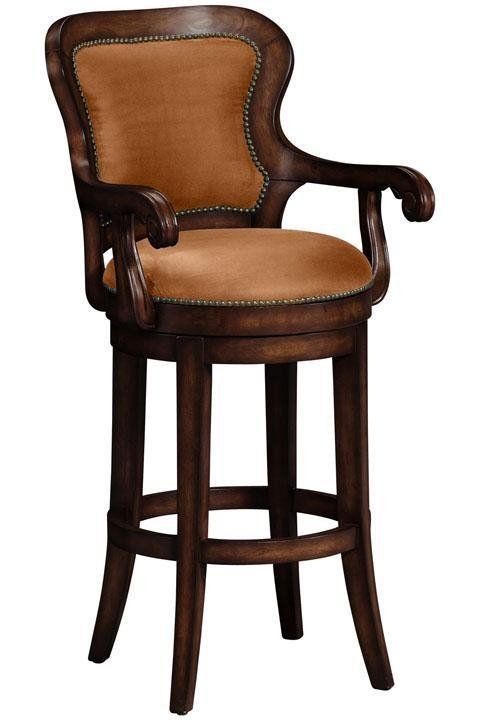 Wood Swivel Bar Stools With Arms - Ideas on Foter