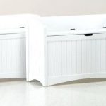 Upholstered Bench Seat With Storage Bed Bench Storage Bench With