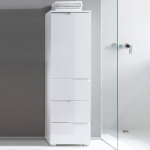 Tall Slim Free Standing Bathroom Linen Cabinets - furniturefactor