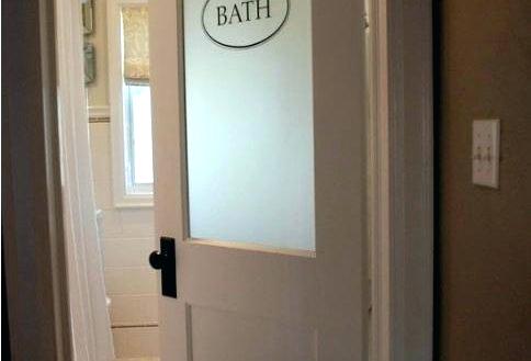 Etched Glass Entry Doors Bathroom Entry Doors With Frosted Glass