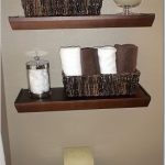 shelves with baskets for storage | Baskets as Bathroom Storage: Hit