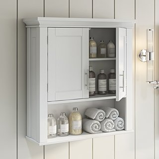 Buy Wall Cabinet Bathroom Cabinets & Storage Online at Overstock