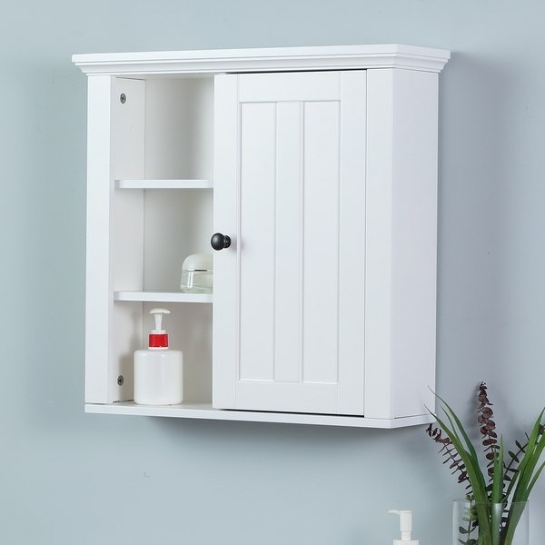 Shop Bathroom Wall Storage Cabinet in White - On Sale - Free