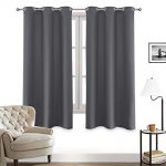 Amazon.com: LIFONDER Kitchen Window Blackout Curtain - Grommet Top