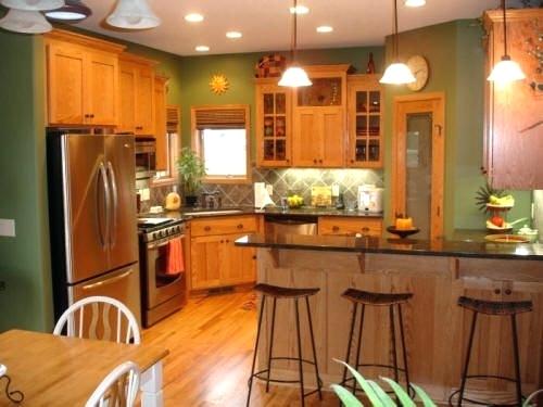 Best Kitchen Colors With Light Oak Cabinets Kitchen Colors With