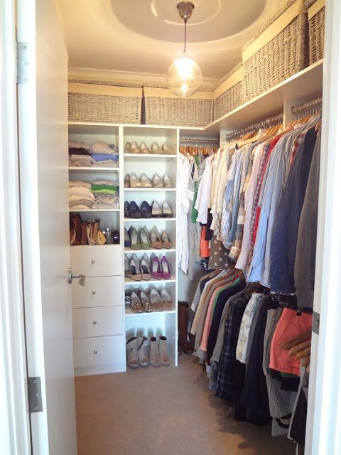 20 Incredible Small Walk-in Closet Ideas & Makeovers | House | Walk