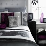 Elegant Black Bedroom Decorating Ideas | Swanky Decor | Silver