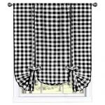 Black and White Kitchen Curtains: Amazon.com