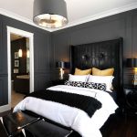 Bold Black And White Bedrooms With Bright Pops of Color