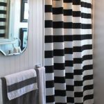42 Best Black and White Striped Shower Curtain images | Black white