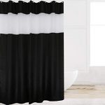 Amazon.com: Eforcurtain Extra Long 72x78Inch Black with White