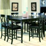 Black Counter Height Dining Set Black Counter Height Dining Table