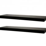 Black Floating Wall Shelf with Hidden Bracket(id:4663915) Product