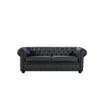 House of Hampton Russell Leather Chesterfield Sofa & Reviews | Wayfair