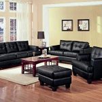 Amazon.com: Samuel Collection 4PC Living Room Group in 100% Black