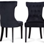 Parsons Elegant Tufted Upholstered Dining Chair, Set of 2