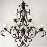 20 Wrought Iron Chandeliers | Iron wall decor | Wrought iron