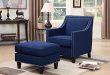 Amazon.com: Picket House Furnishings Emery Chair with Ottoman in