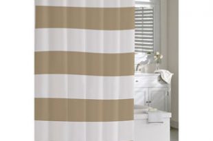 Shop Coastal Stripe Shower Curtain - Free Shipping On Orders Over