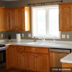 Painting Kitchen Cabinets Before & After