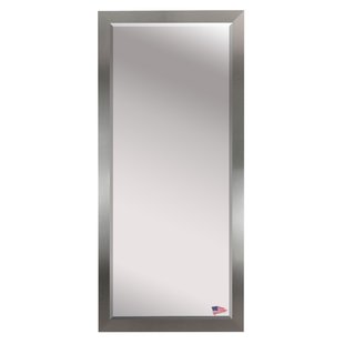 Modern & Contemporary Brushed Nickel Bathroom Mirror | AllModern