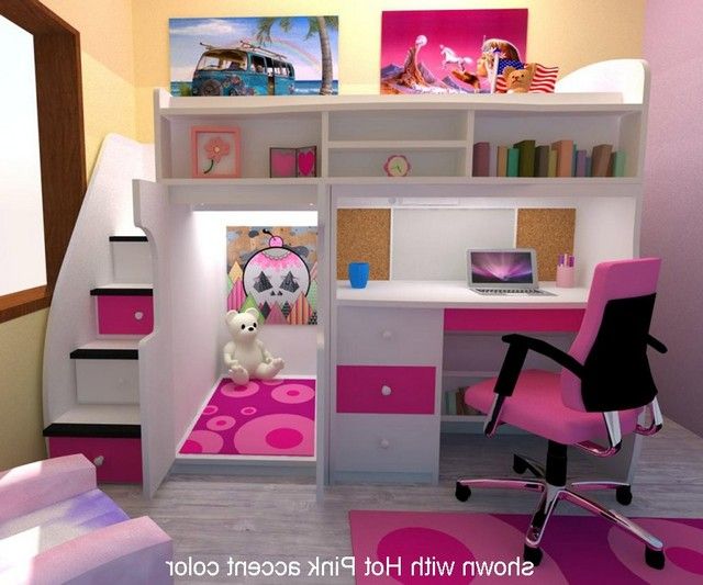 Loft Bed With Stairs And Desk | Home decor | Kids room, Bunk bed