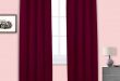 Amazon.com: NICETOWN Burgundy Curtains Blackout Drapes - Home