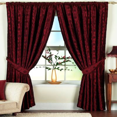 burgundy velvet curtains! | Drapes / Curtains | Burgundy curtains