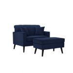 Chair And A Half Ottoman Included Accent Chairs You'll Love | Wayfair