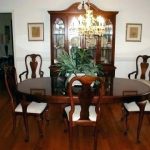 Cherry Dining Table And Chairs Room Sets Furniture S Light Drew Set