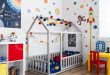 Scandinavian design Baby room interior baby bed or children | Etsy